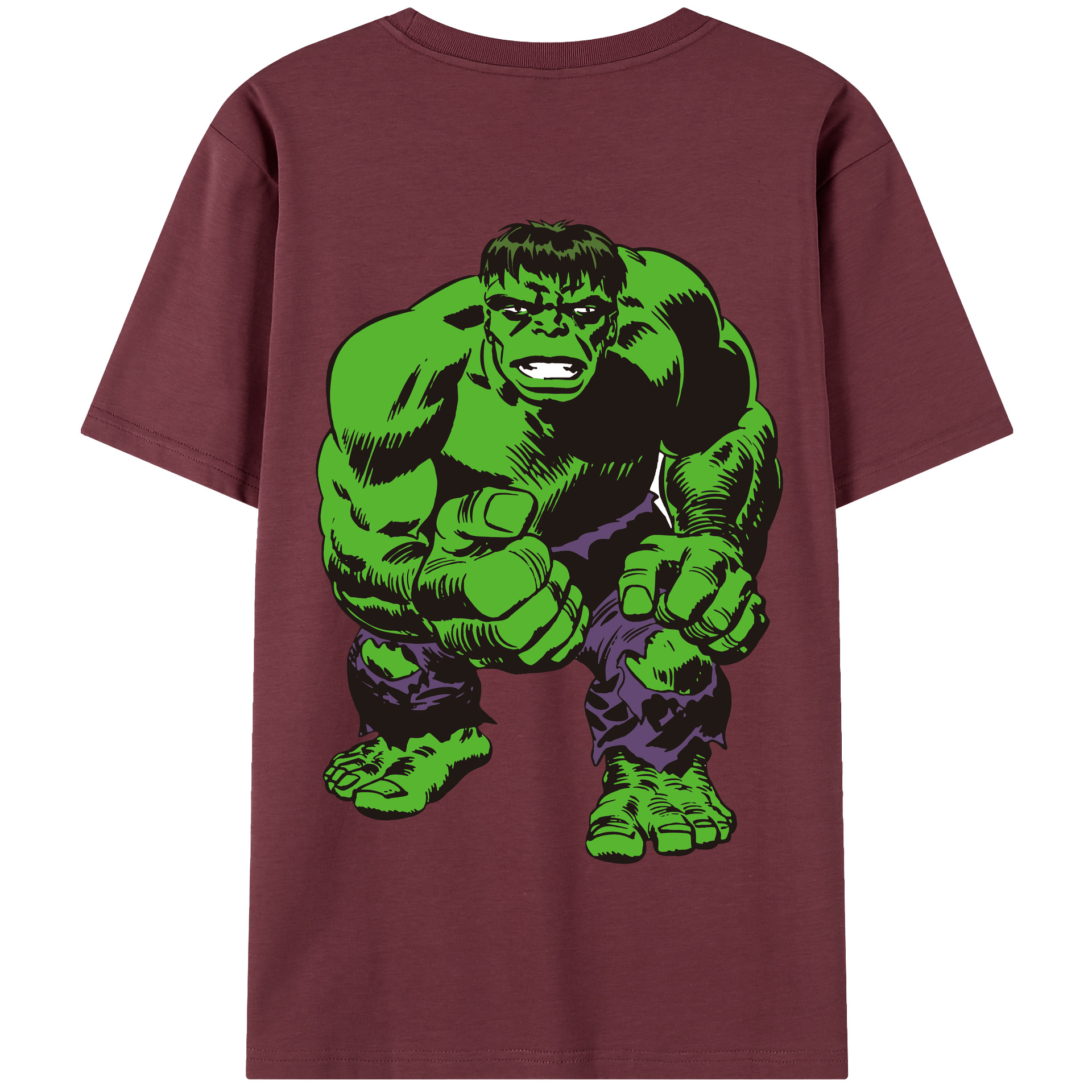 （画像用） アベンジャーズ The Avengers 綿100％半袖Tシャツ（背面プリント）